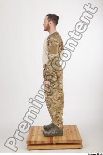Soldier in American Army Military Uniform 0005